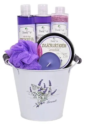 Vivaco Confezione Regalo Di Lavanda In Confezione Decorativa Di Latta