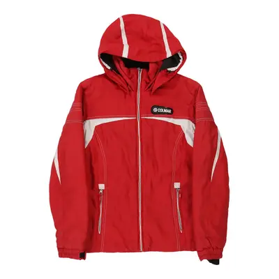 Age 11-12 Colmar Jacket - Medium Red Nylon Blend