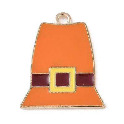 Thanksgiving Day Theme Alloy Enamel Pendants