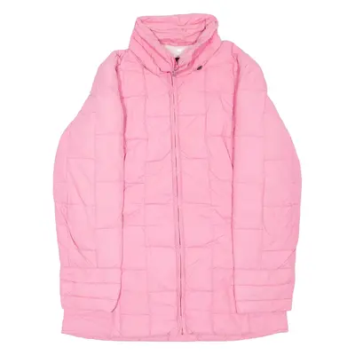 PAUL & SHARK Womens Puffer Jacket Pink Nylon S