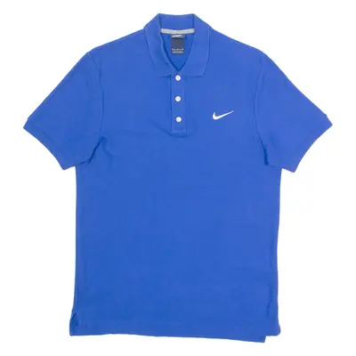 NIKE Mens Polo Shirt Blue M