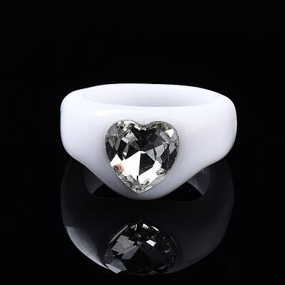 Opaque Acrylic Finger Rings