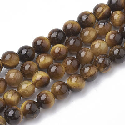 Natural Tiger Eye Beads Strands
