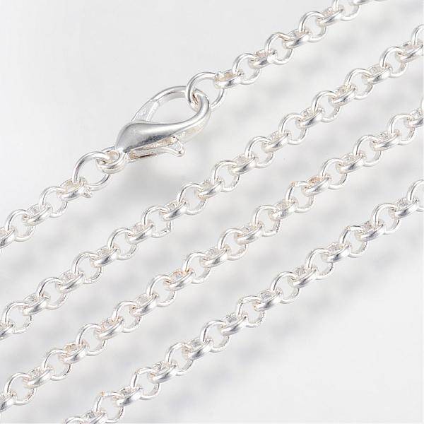Iron Rolo Chains Necklace Making