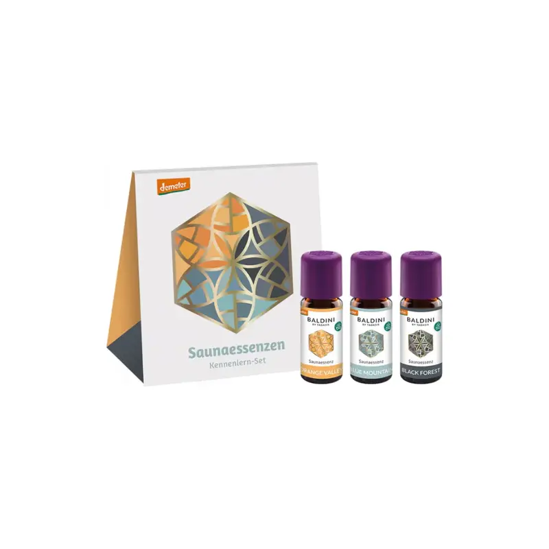 Taoasis Baldini Set of Bio Essences for Sauna, 10 ml