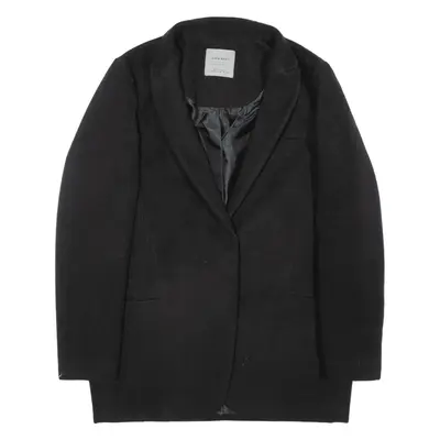 ZARA BASIC Knit Coat Black Womens M