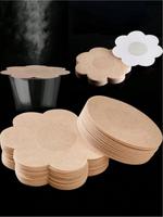 Disposable Nipple Cover, 20/40pcs Anti-chafing Disposable Breast Petals, Ultra-thin Seamless Breathable Nipple Stickers for W...