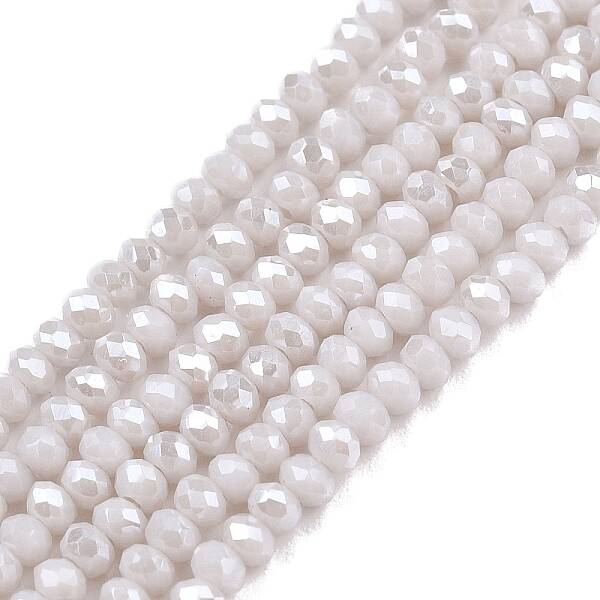 Electroplate Glass Beads Strands