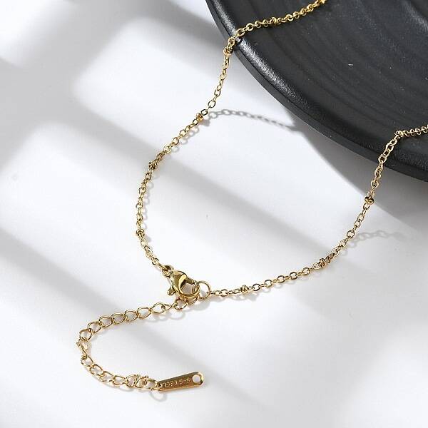 201 Stainless Steel Satellite Chain Necklace for Men Women