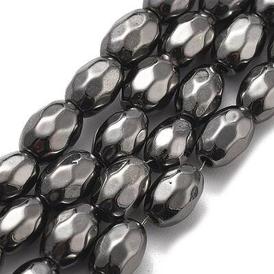 Synthetic Magnetic Hematite Beads Strands