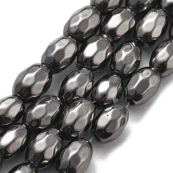 Synthetic Magnetic Hematite Beads Strands