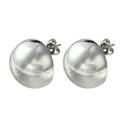 Brass Stud Earrings for Women