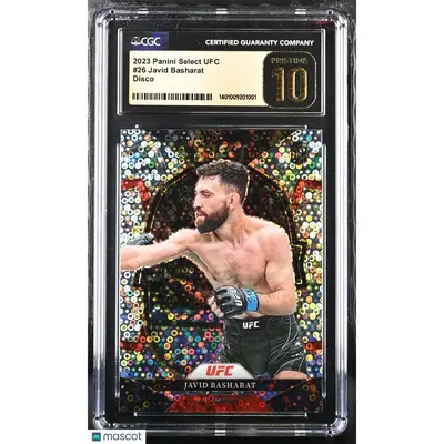 Javid Basharat CGC 2023 Select UFC #26 Disco MMA 10