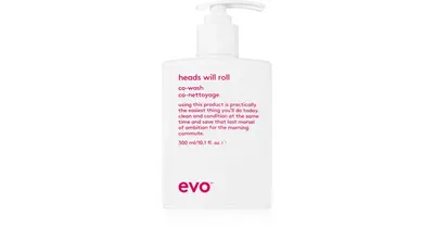 EVO Curl Heads Will Roll 2 in 1 Shampoo and Conditioner for Wavy and Curly Hair 300ml