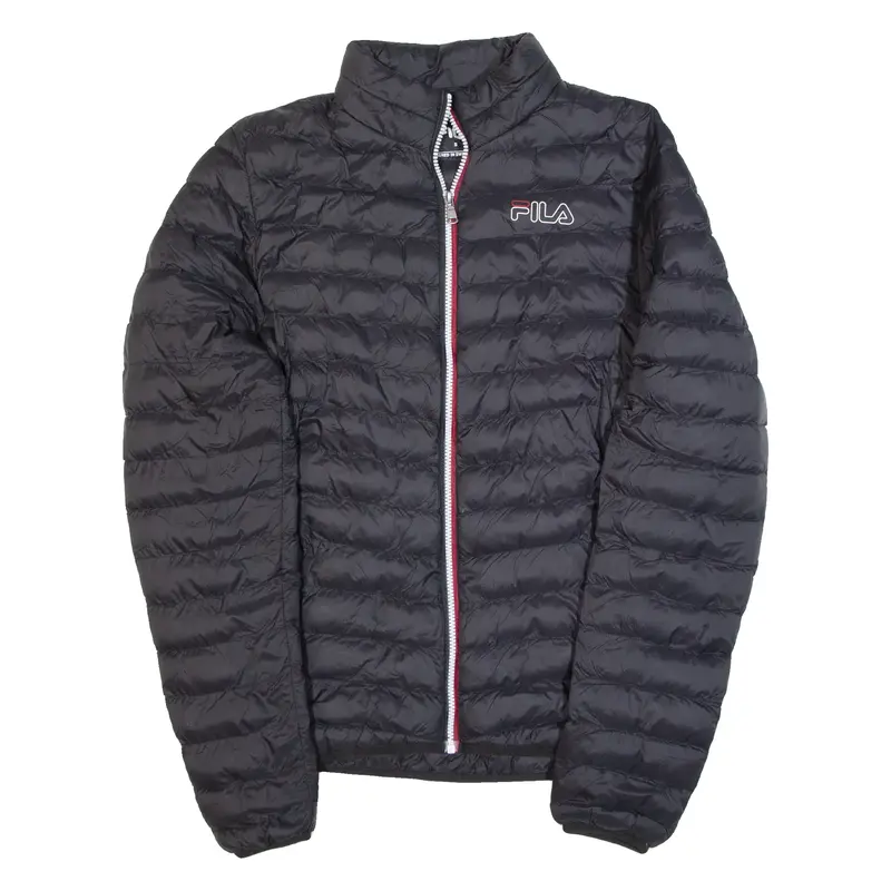 FILA Lightweight Mens Puffer Jacket Black S