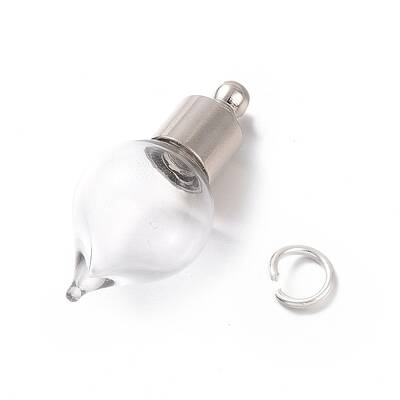 Glass Bottle Pendants