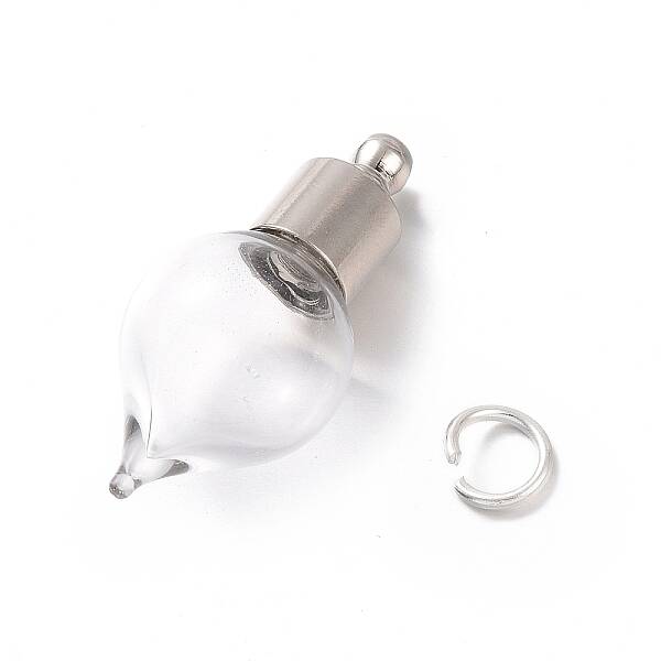 Glass Bottle Pendants