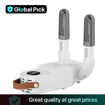 Household Shoe Dryer, Plug and Play Shoe Dryer, Foldable Shoe Drying Machine with Handle & Digital Display for Home, Office, ...