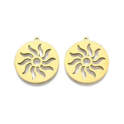 Ion Plating(IP) 201 Stainless Steel Pendants