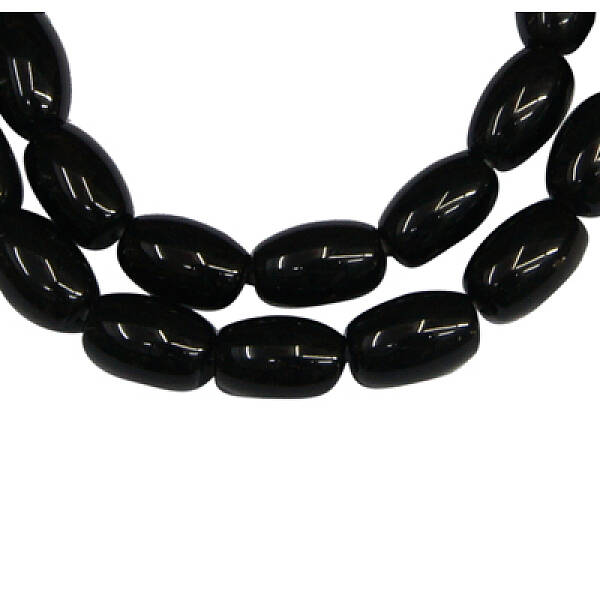 Natural Black Onyx Beads Strands