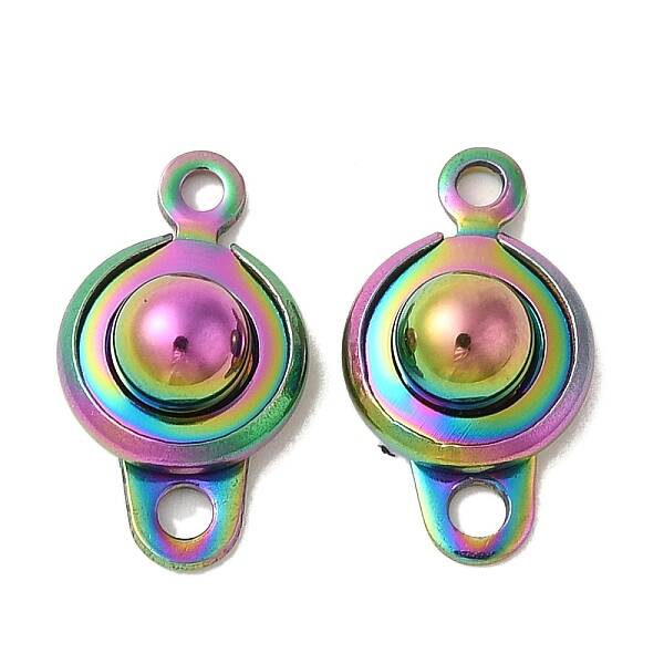 201 Stainless Steel Snap Clasps