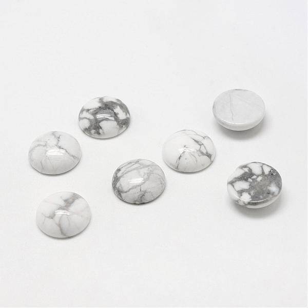 Natural Howlite Gemstone Cabochons