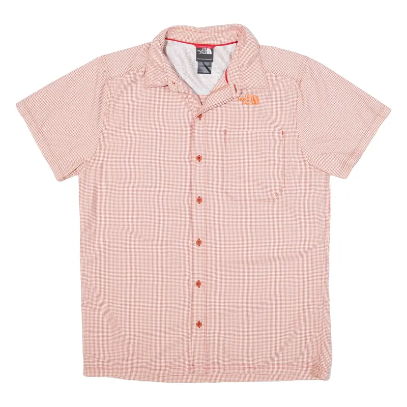 THE NORTH FACE Mens Shirt Red Check M