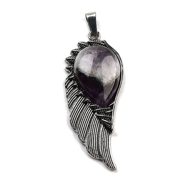 Natural Amethyst Big Pendants