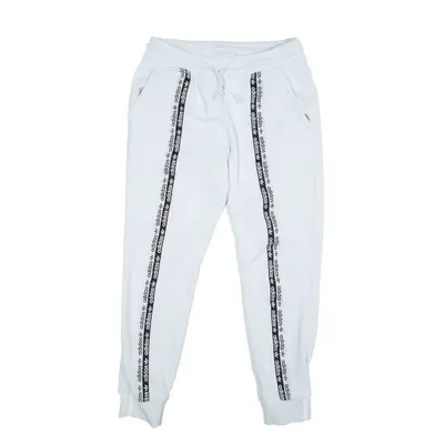 ADIDAS Joggers Blue Tapered Womens UK 10 W30 L27