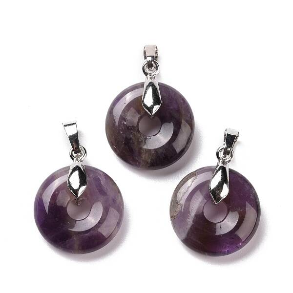 Natural Amethyst Pendants