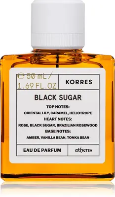 Korres Black Sugar Eau de Parfum unisex 50 ml