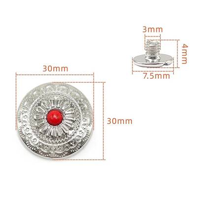 Alloy Decorative Buttons