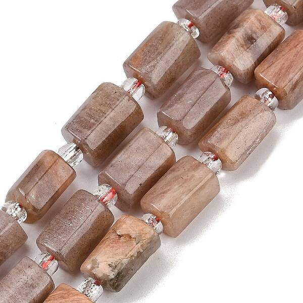 Natural Sunstone Beads Strands