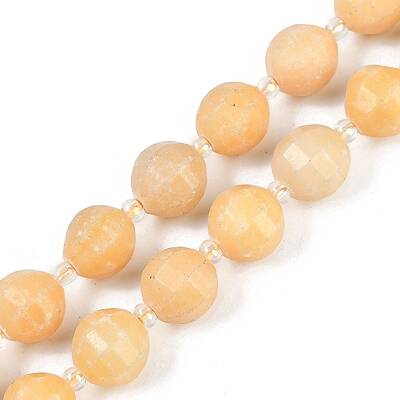 Natural Topaz Jade Beads Strands