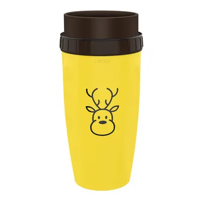 No Cover Twist Cup Travel Portable Cup Double Insulation Tumbler Straw Sippy Water Bottles Portable For Children Adults | Col...