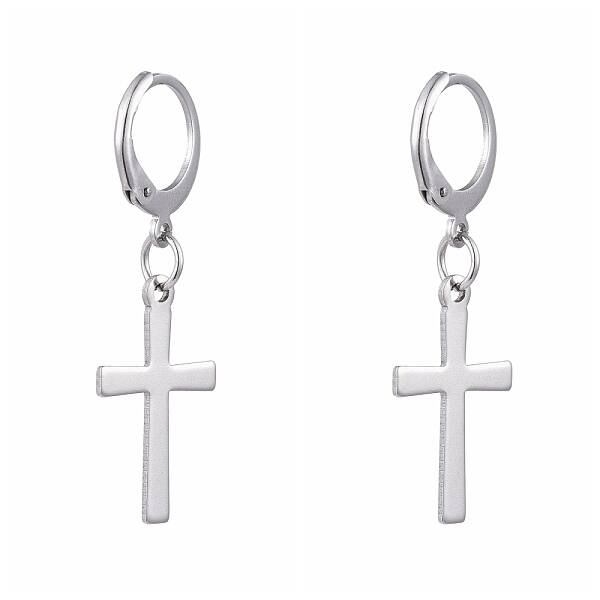 Tarnish Resistant 304 Stainless Steel Leverback Earrings