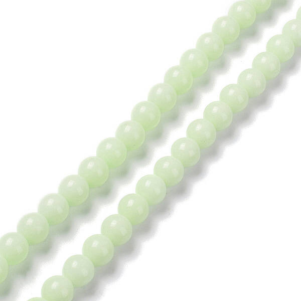 Synthetic Luminous Stone Beads Strands