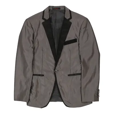 Venice Blazer - Large Grey Polyester Blend