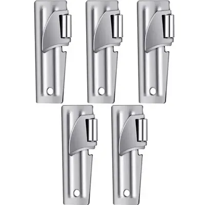 Stainless Steel Can Opener (5pcs/set), Portable Multifunctional Can Opener for Home Kitchen Outdoor Camping Travel, Outdoor C...