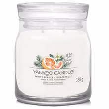 Yankee Candle White Spruce & Grapefruit Signature candle- 368.0 g