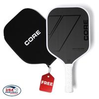 CORE Reaction Pro Pickleball Paddle | T700 Carbon Fiber Surface | MX-1000 (16mm)