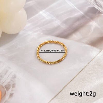 Stainless Steel Classic Roman Numeral Rings