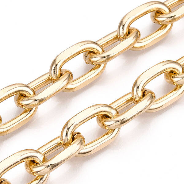 Aluminum Faceted Cable Chain