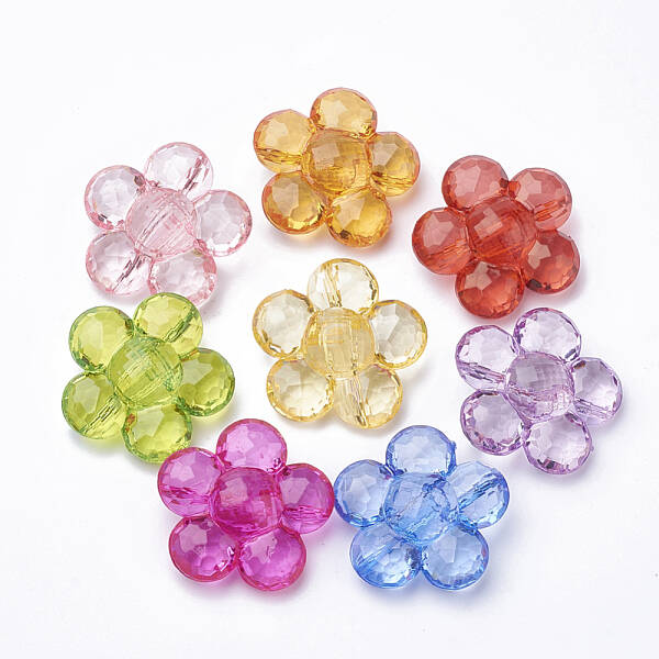 Transparent Acrylic Beads