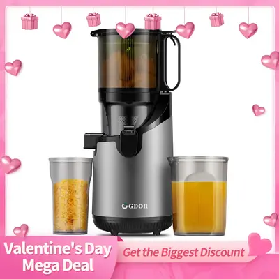 GDOR Cold Press Juicer, Slow Masticating Juicer Machines with 5.3\