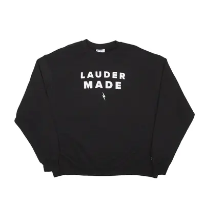 CHAMPION Lauder Made Sweatshirt Black Mens XL