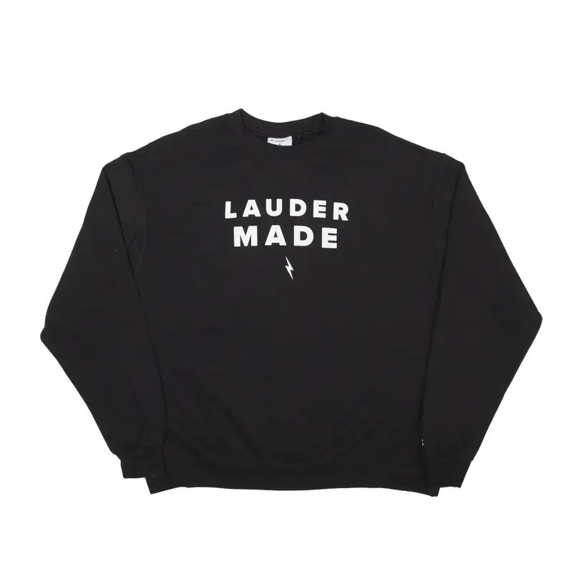 CHAMPION Lauder Made Sweatshirt Black Mens XL