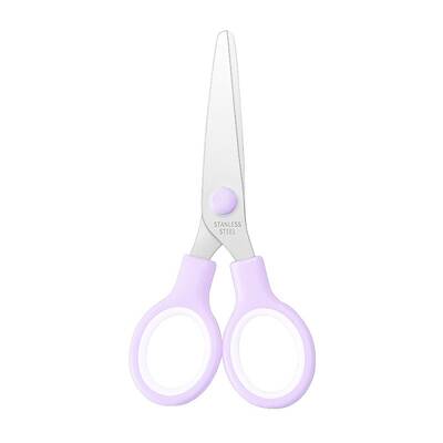 Stainless Steel Children's DIY Paper-cutting Scissors