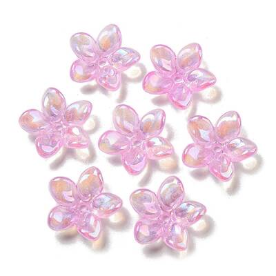 AB Color Plated Acrylic Beads