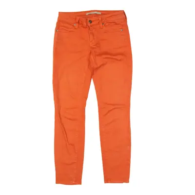 VINCE Cropped Jeans Orange 90s Denim Slim Skinny Womens W25 L27